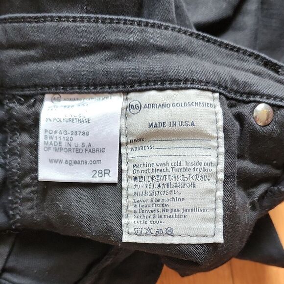 Ag Adriano Goldschmied Dark Gray Jeans - Picture 5 of 5